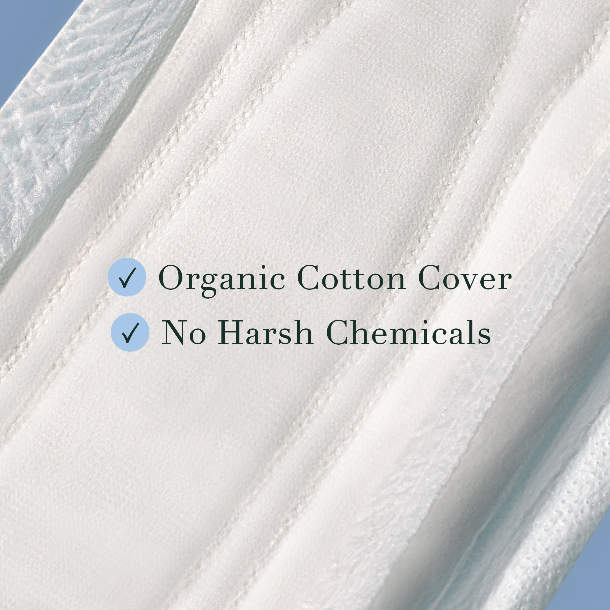 Ultimate Organic Cotton Cover Incontinence Pads E5