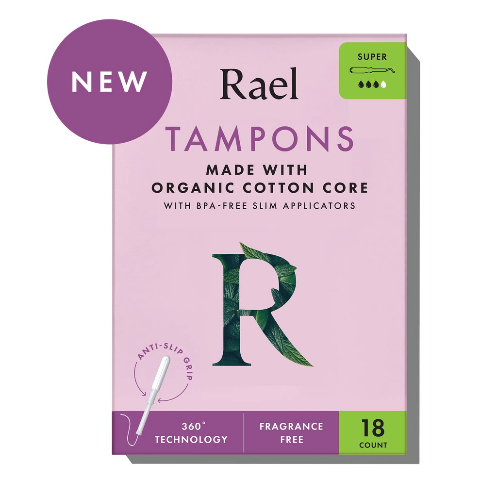 Super Slim Applicator Tampons Made With Organic Cotton V9