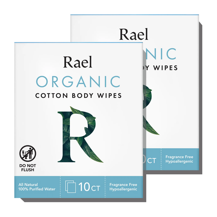 Organic Cotton Body Wipes - 2 Pack P5