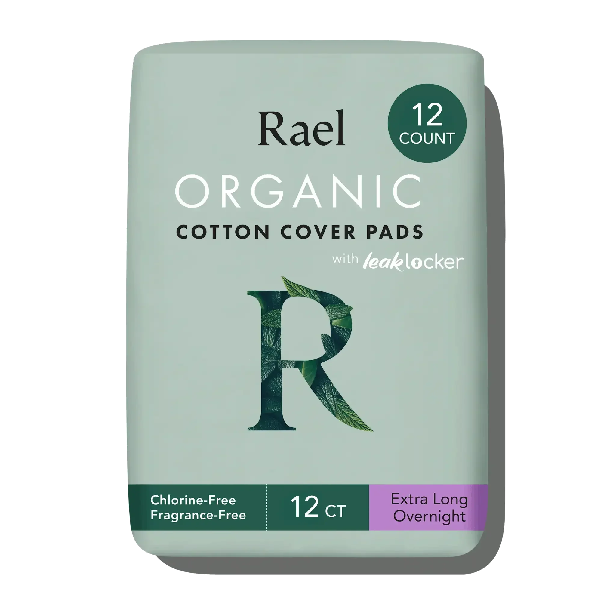 Extra Long Overnight Organic Cotton Cover Pads With Wings A5