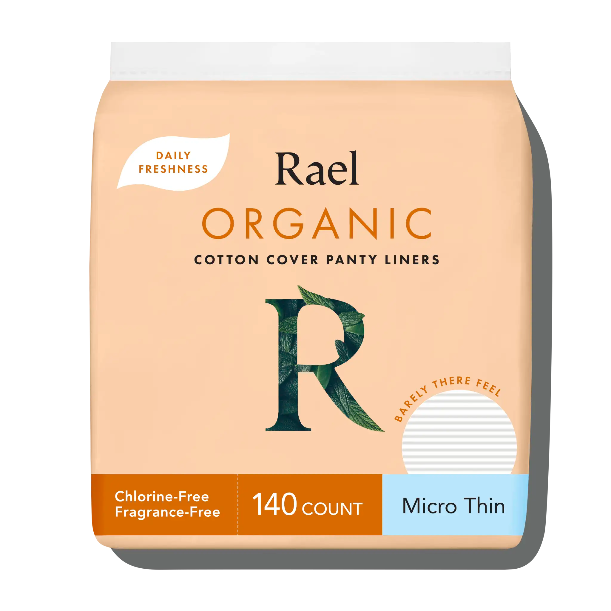 Organic Cotton Cover Micro Thin Panty Liners G1