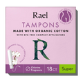Super Compact Tampons Made With Organic Cotton W1