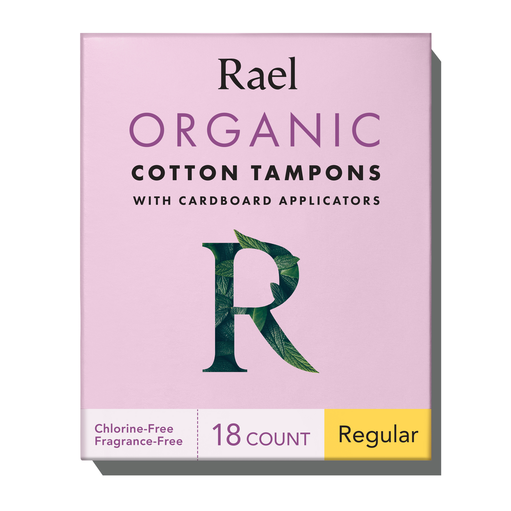 Regular Cardboard Applicator Tampons Made With Organic Cotton V7