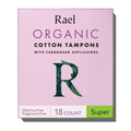 Super Cardboard Applicator Tampons Made With Organic Cotton C4