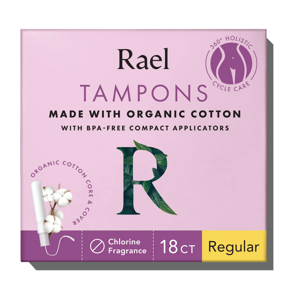 Regular Compact Tampons Made With Organic Cotton Q4