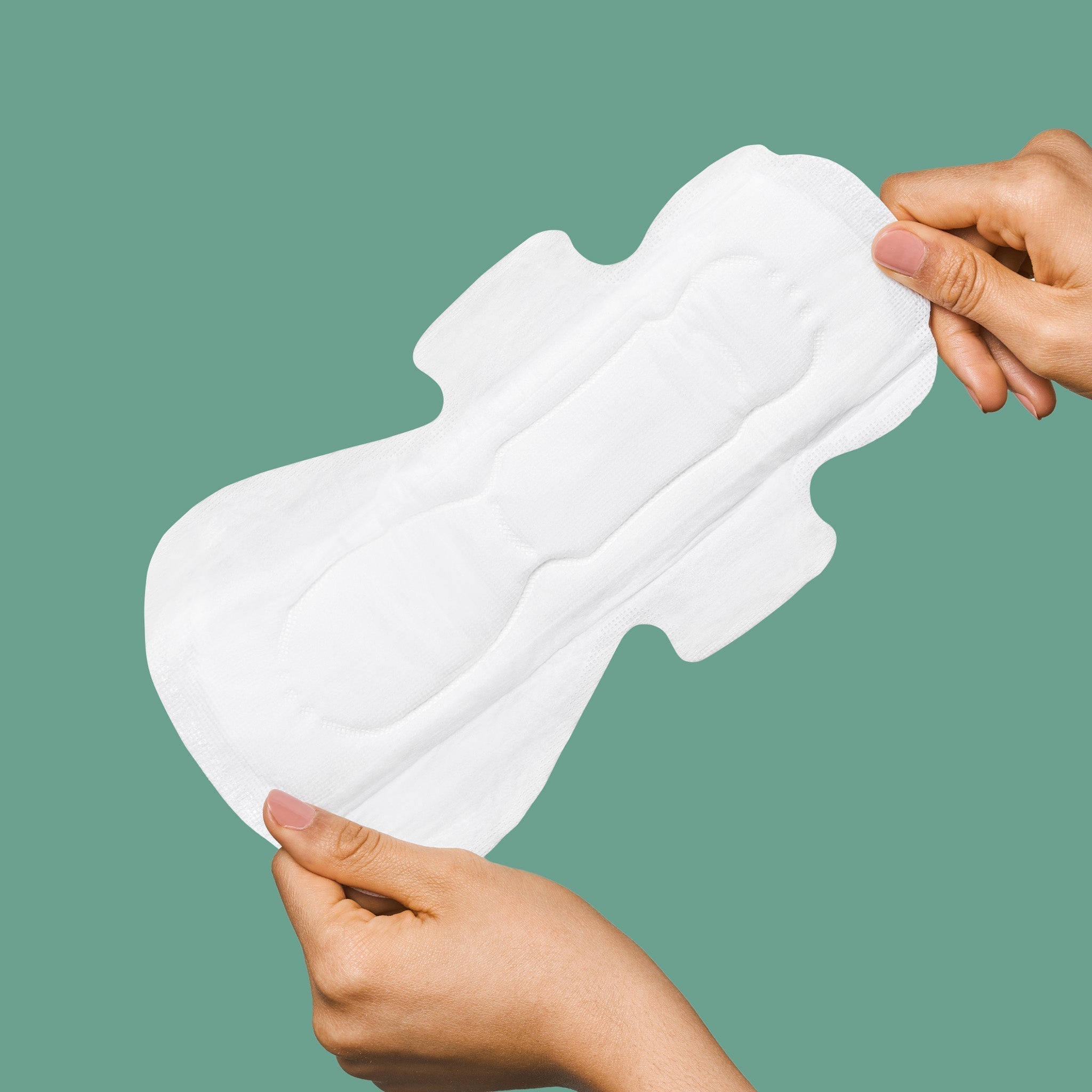 Large Organic Cotton Cover Pads With Wings J4