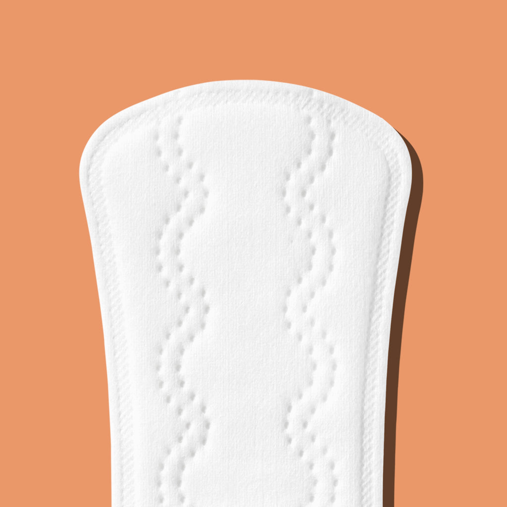 Long Unscented Panty Liners Made With Organic Cotton J3