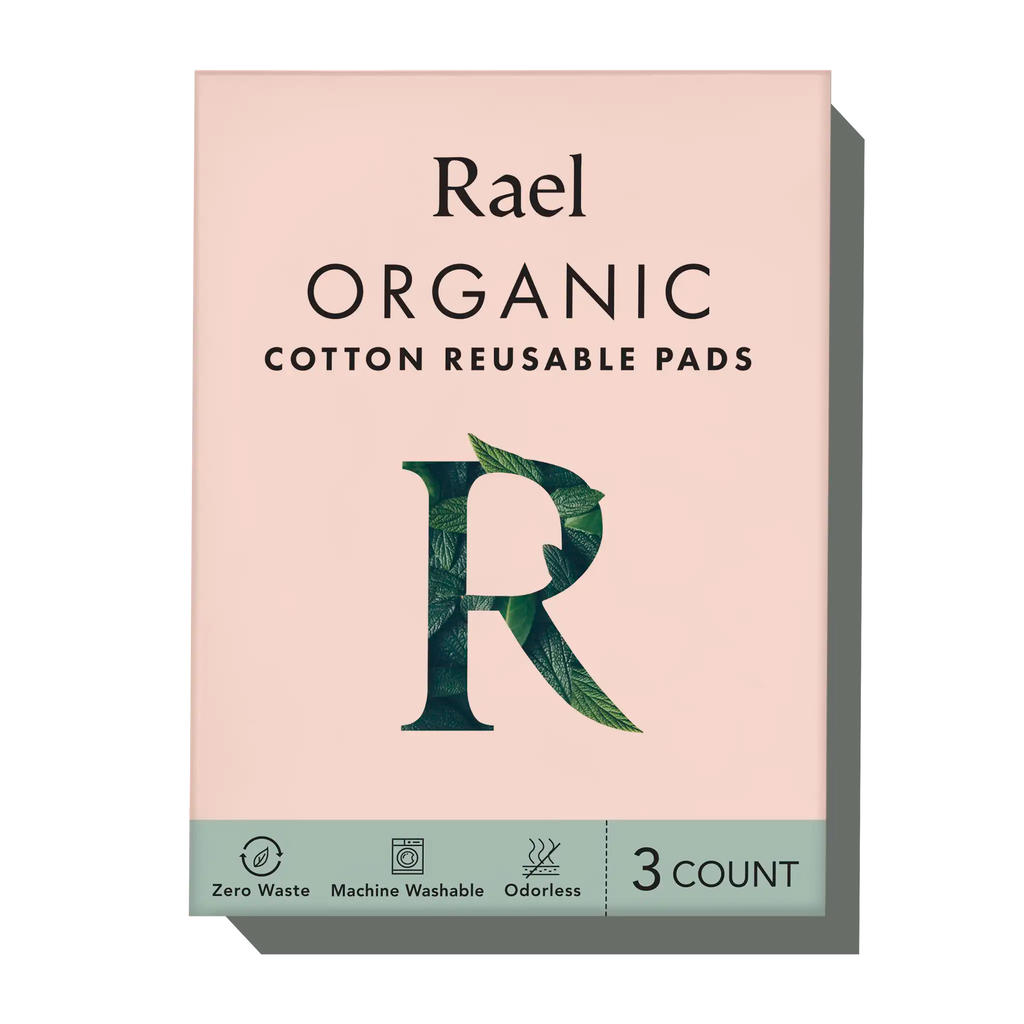 Organic Cotton Reusable Menstrual Pads - 3 Count P6