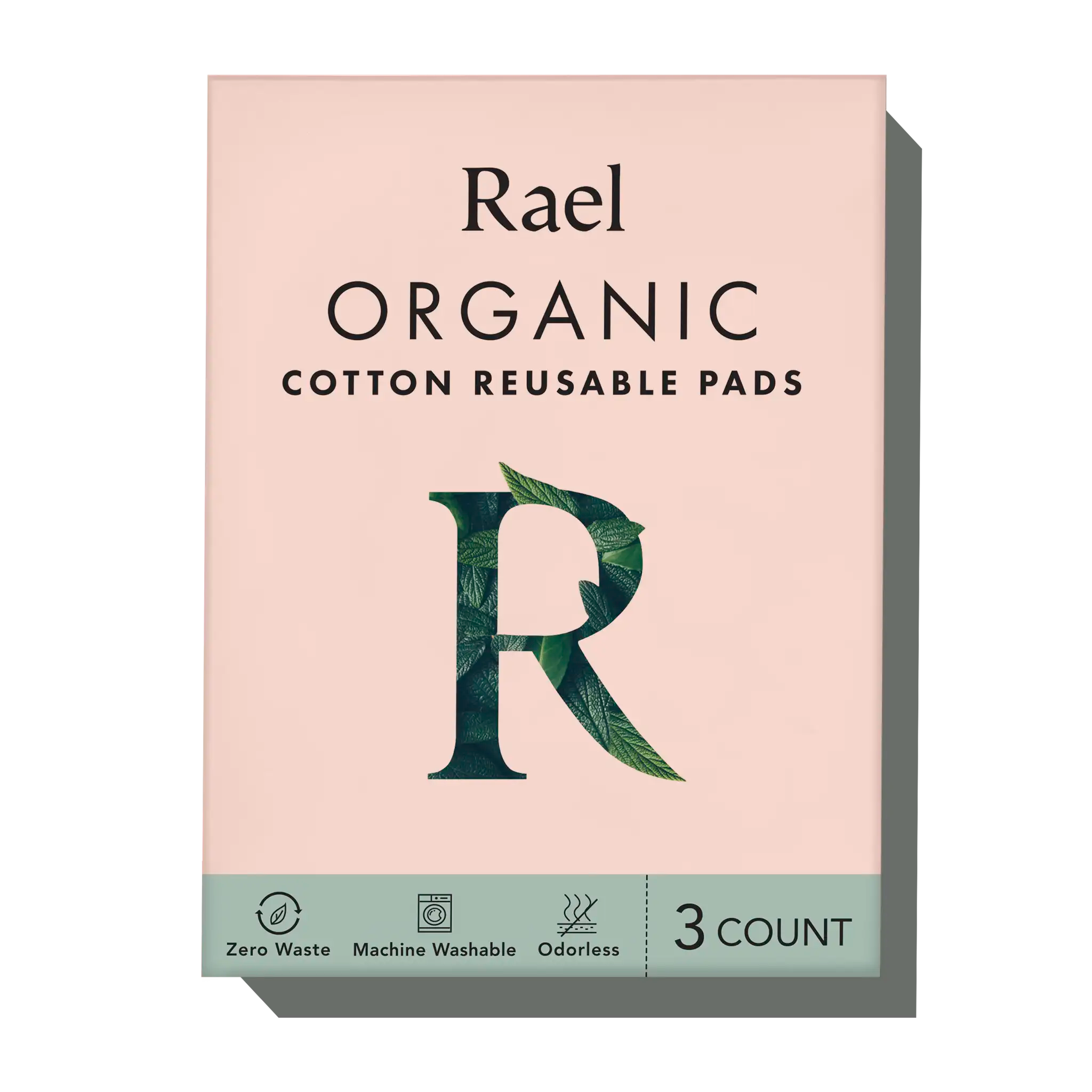 Organic Cotton Reusable Menstrual Pads - 3 Count P6