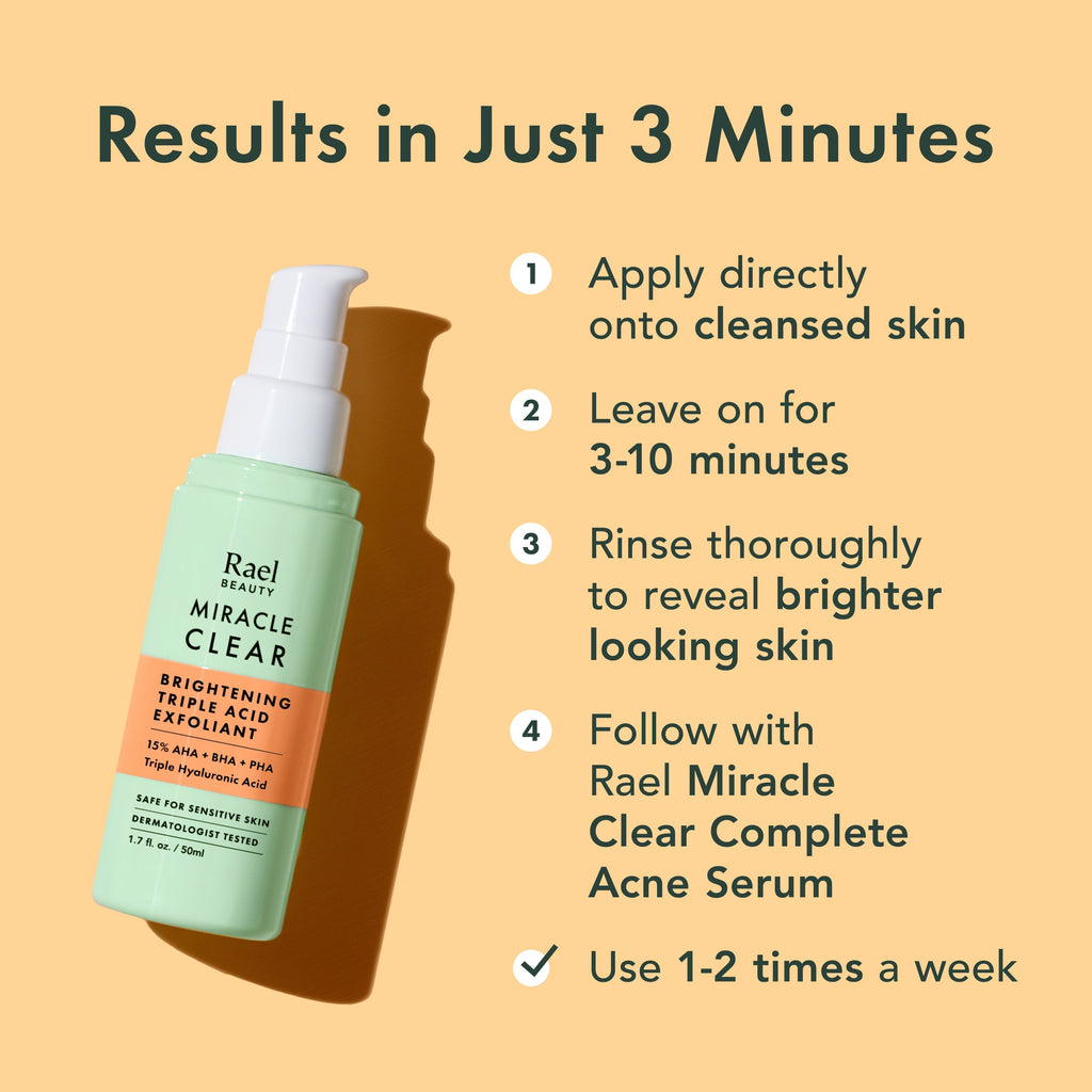 Miracle Clear Brightening Triple Acid Exfoliant T2