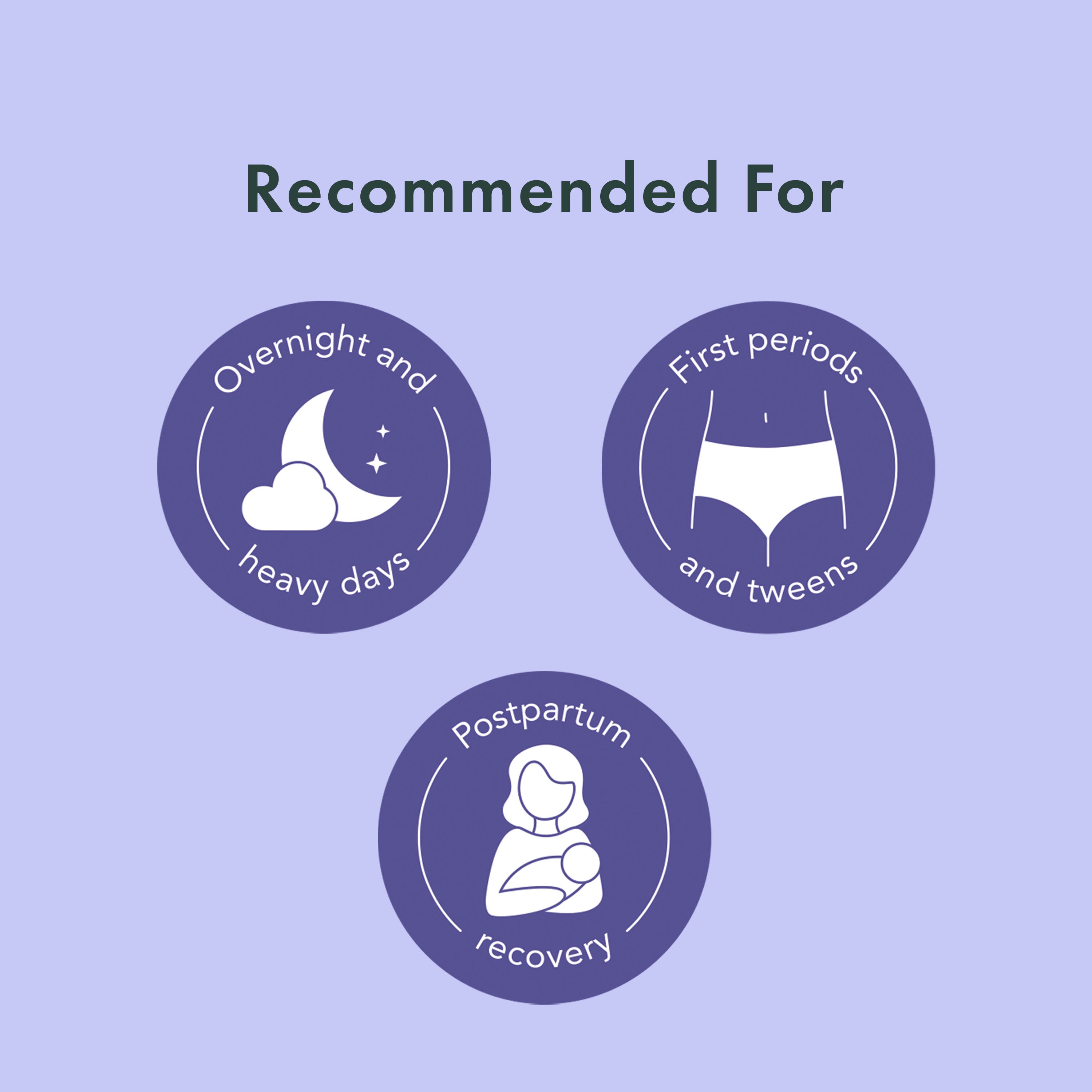 Disposable Period Underwear Made With Organic Cotton C0