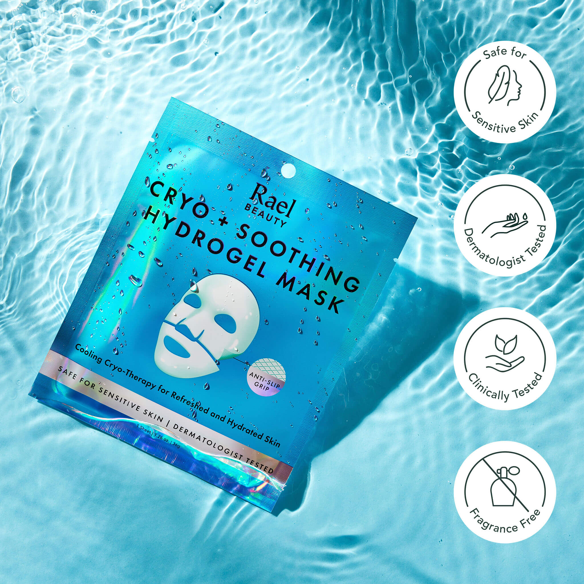 Cryo + Soothing Hydrogel Mask X6