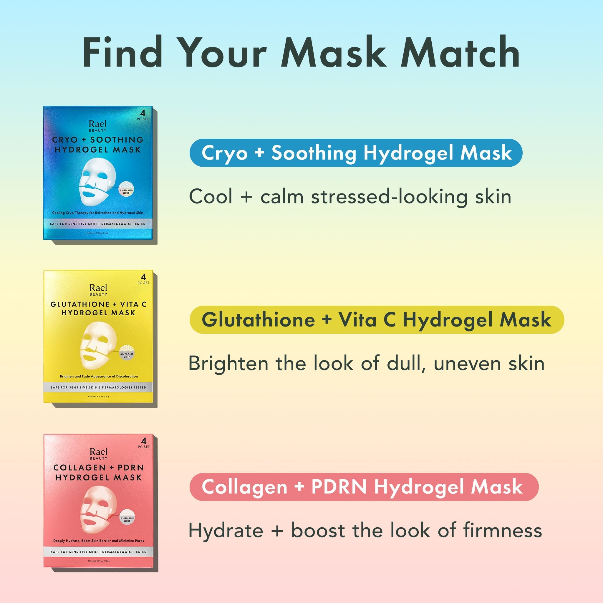 Cryo + Soothing Hydrogel Mask X6