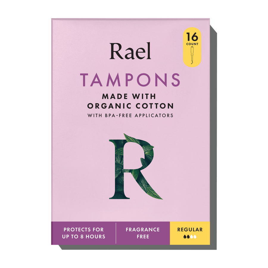 Regular Tampons Made With Organic Cotton E8
