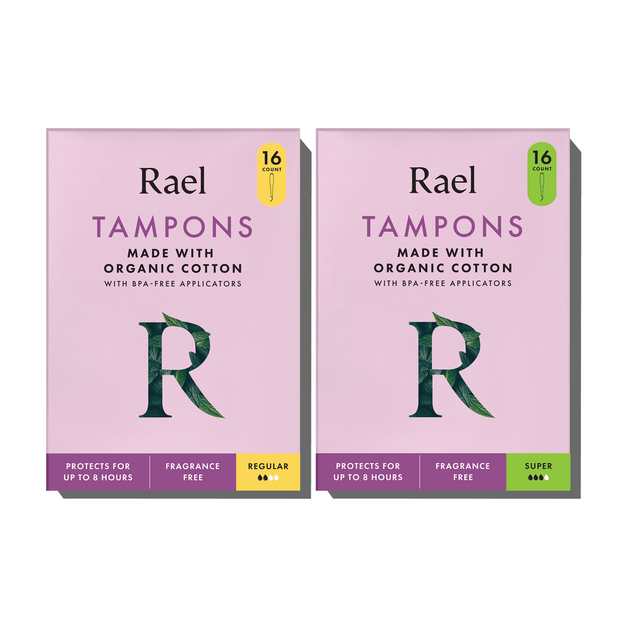 Tampon Variety Pack Made With Organic Cotton K0