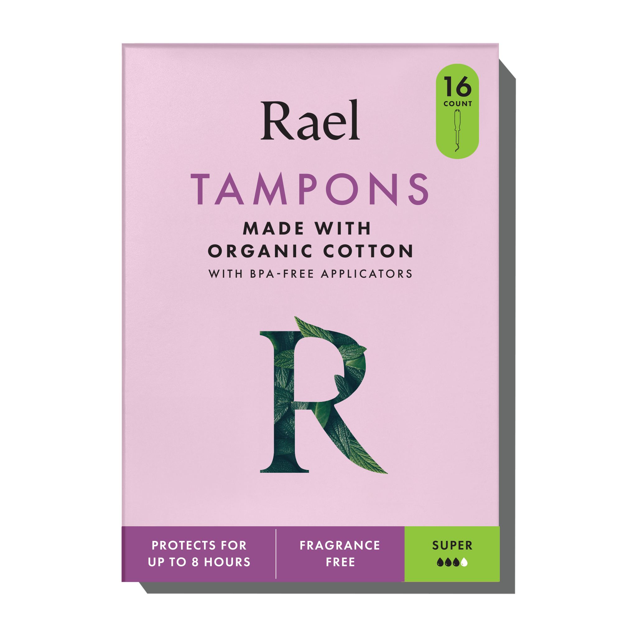 Super Tampons Made With Organic Cotton G0