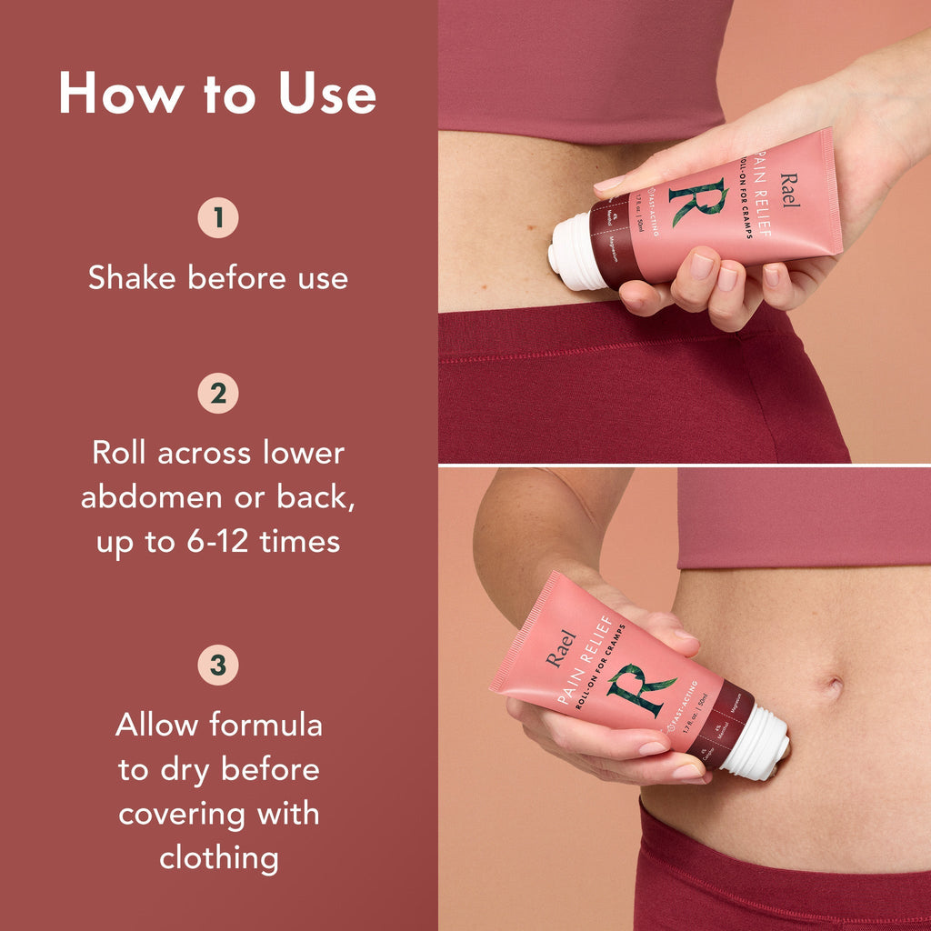 Pain Relief Roll-On for Cramps U0