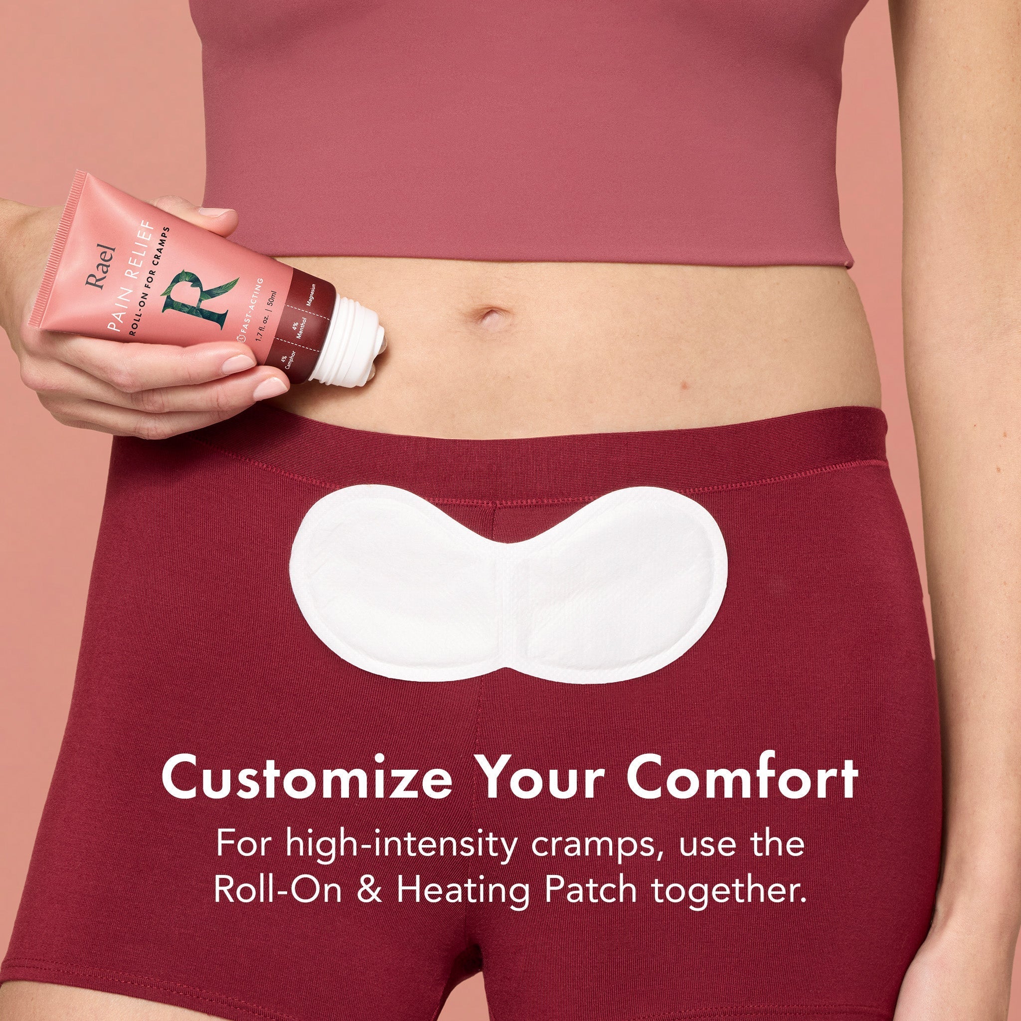 Pain Relief Roll-On for Cramps U0