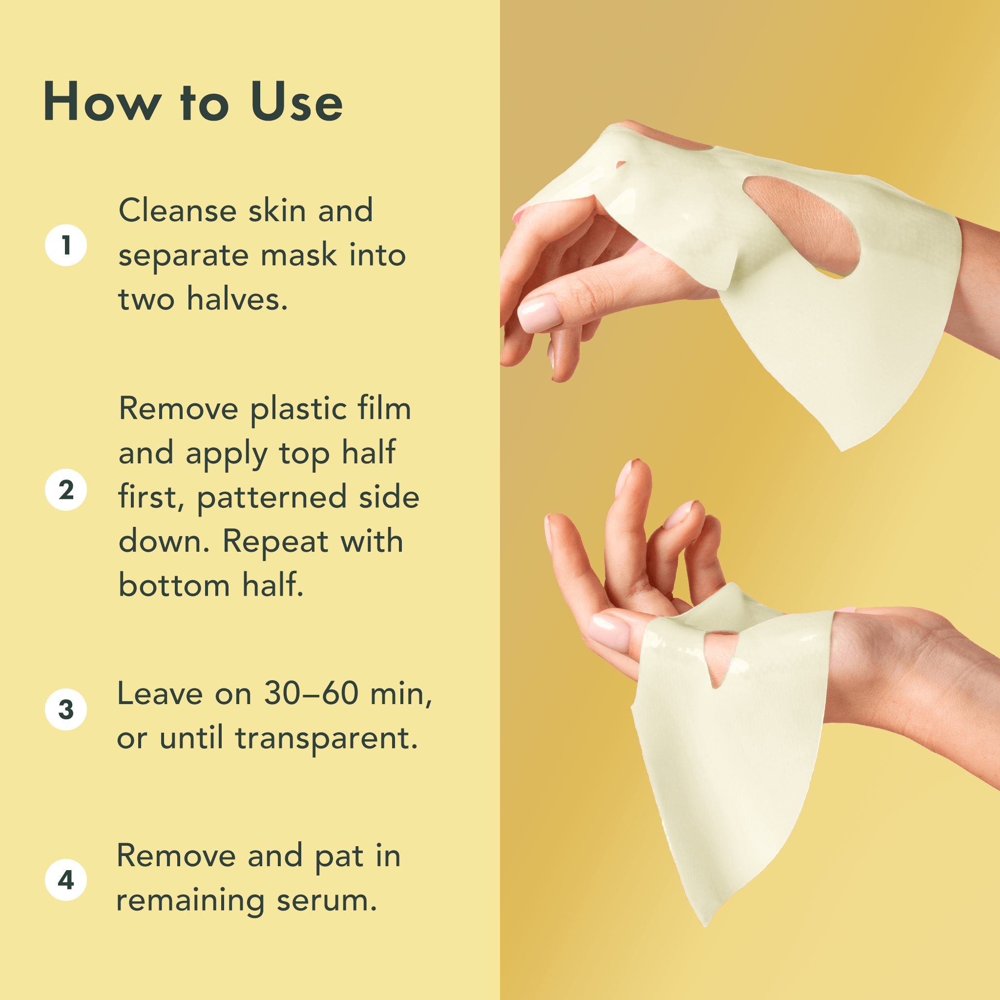 Glutathione + Vita C Hydrogel Mask N6