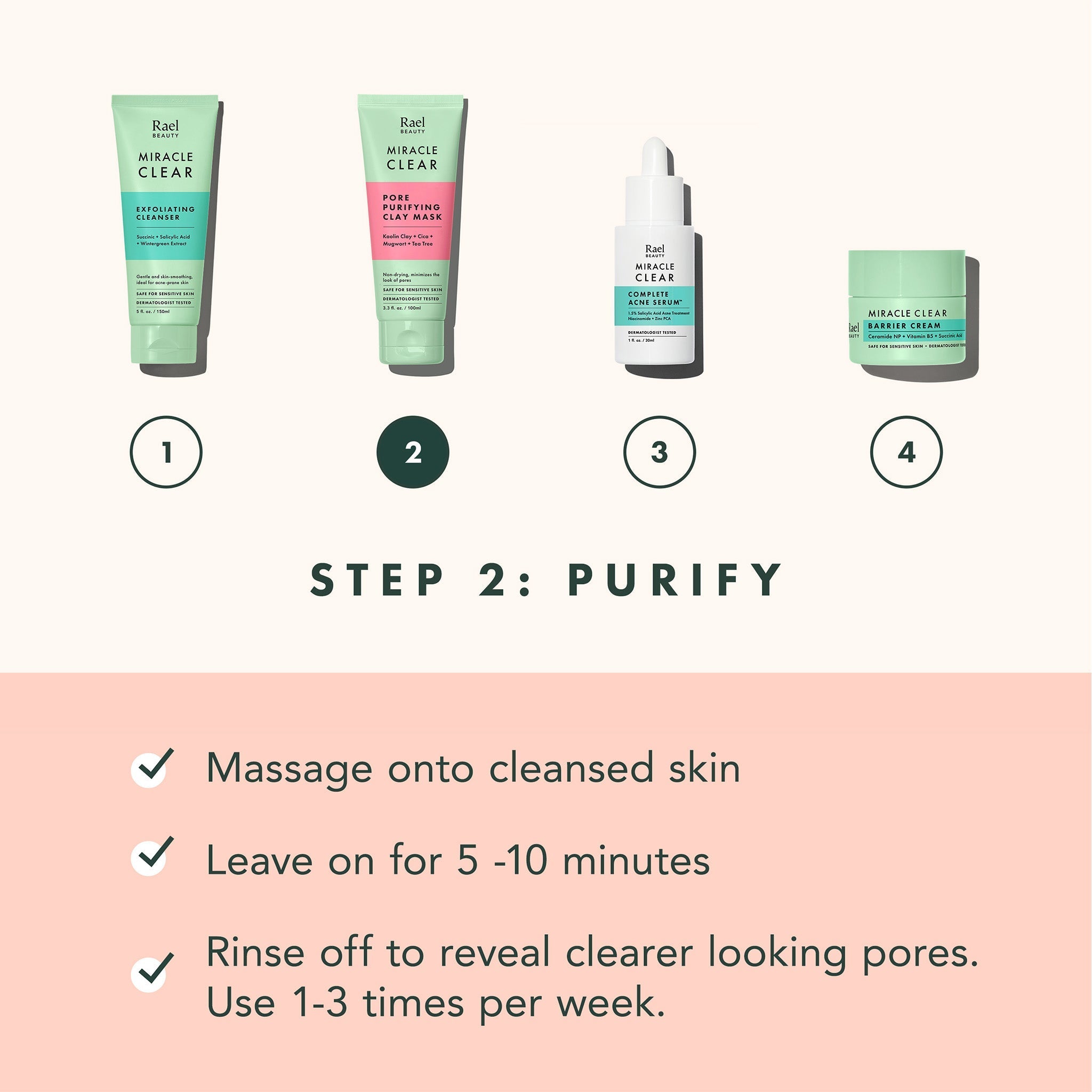 Miracle Clear Pore Purifying Clay Mask Q3