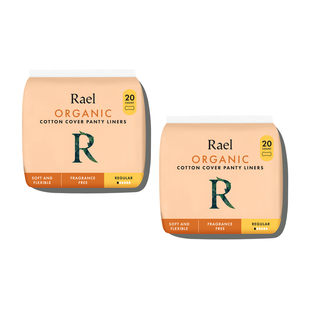 Regular Unscented Panty Liners Made With Organic Cotton R5