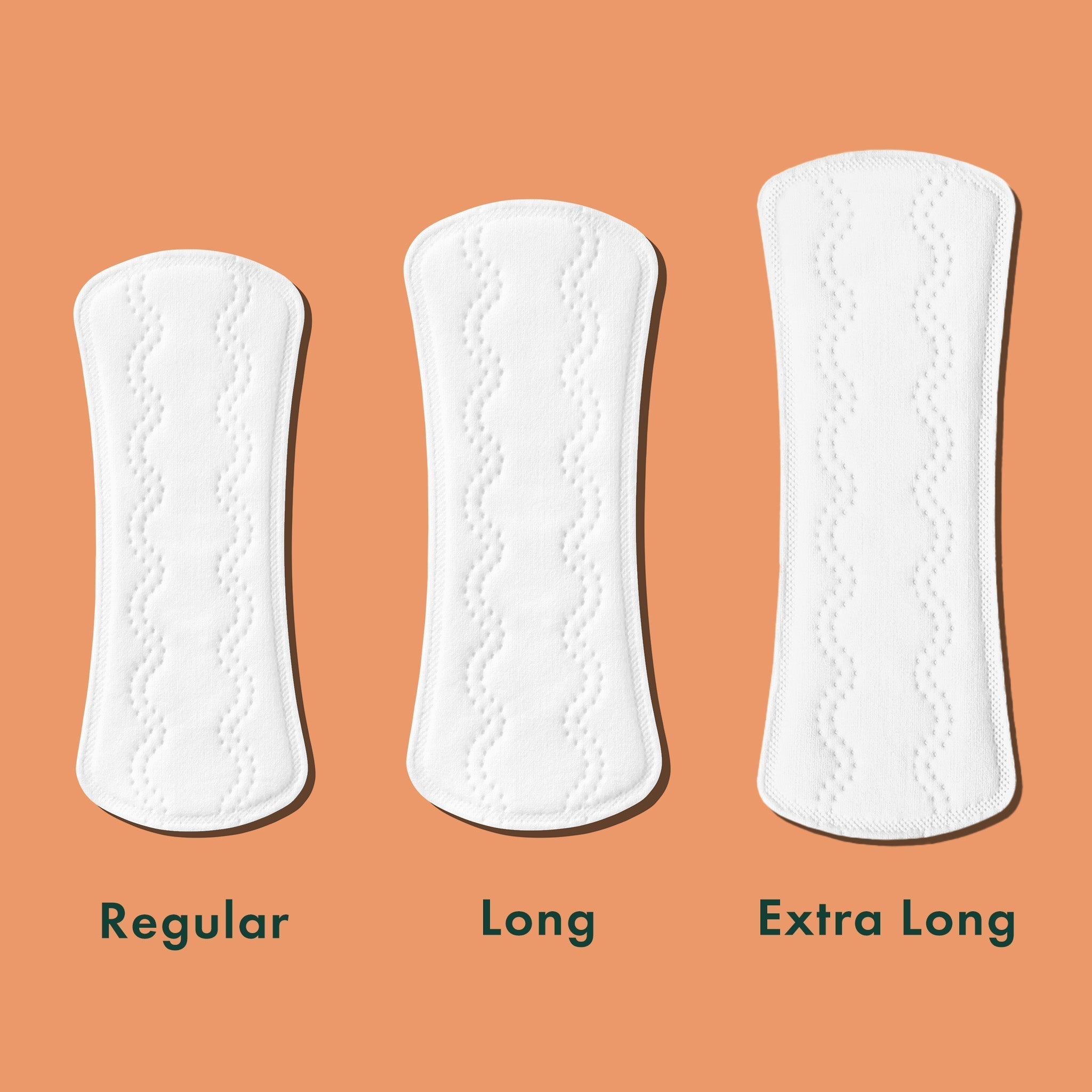 Extra Long Unscented Panty Liners Made With Organic Cotton L7