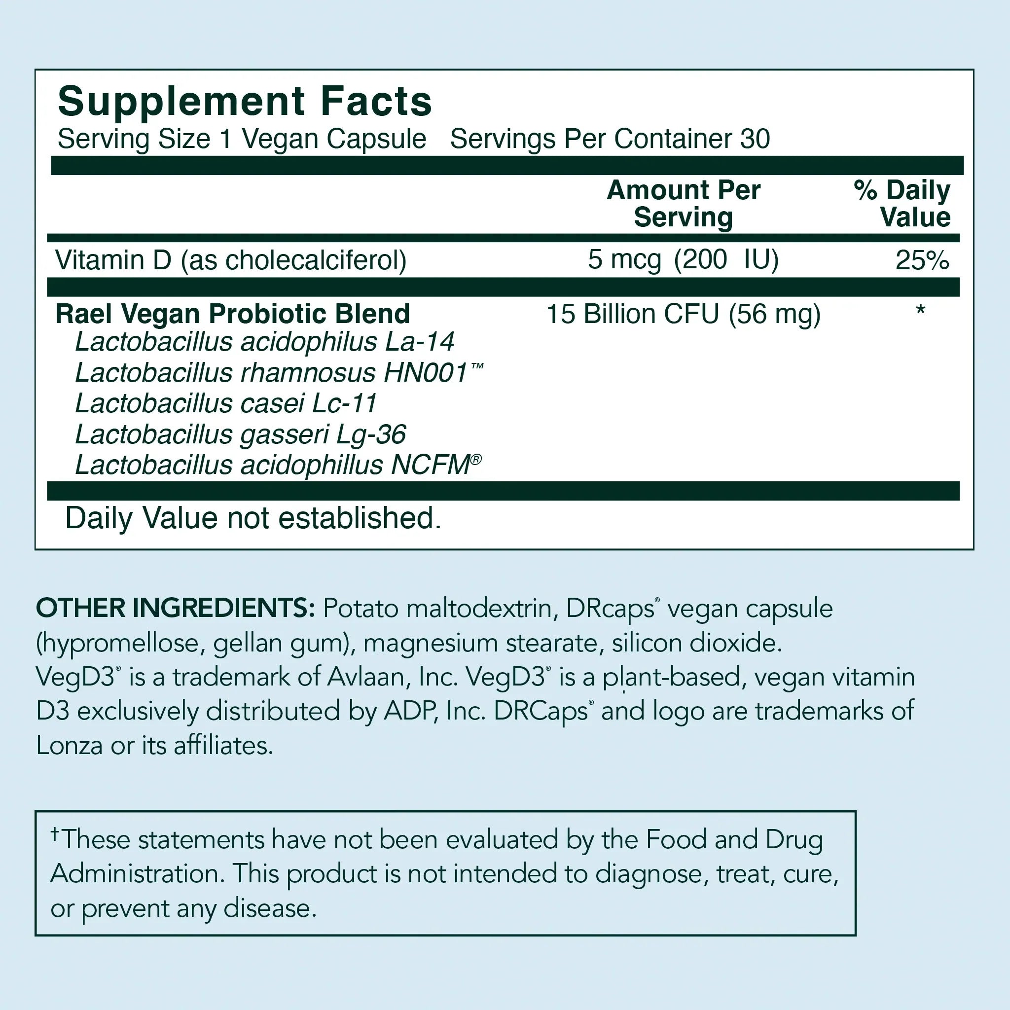 Vaginal Health Probiotic Supplement M5
