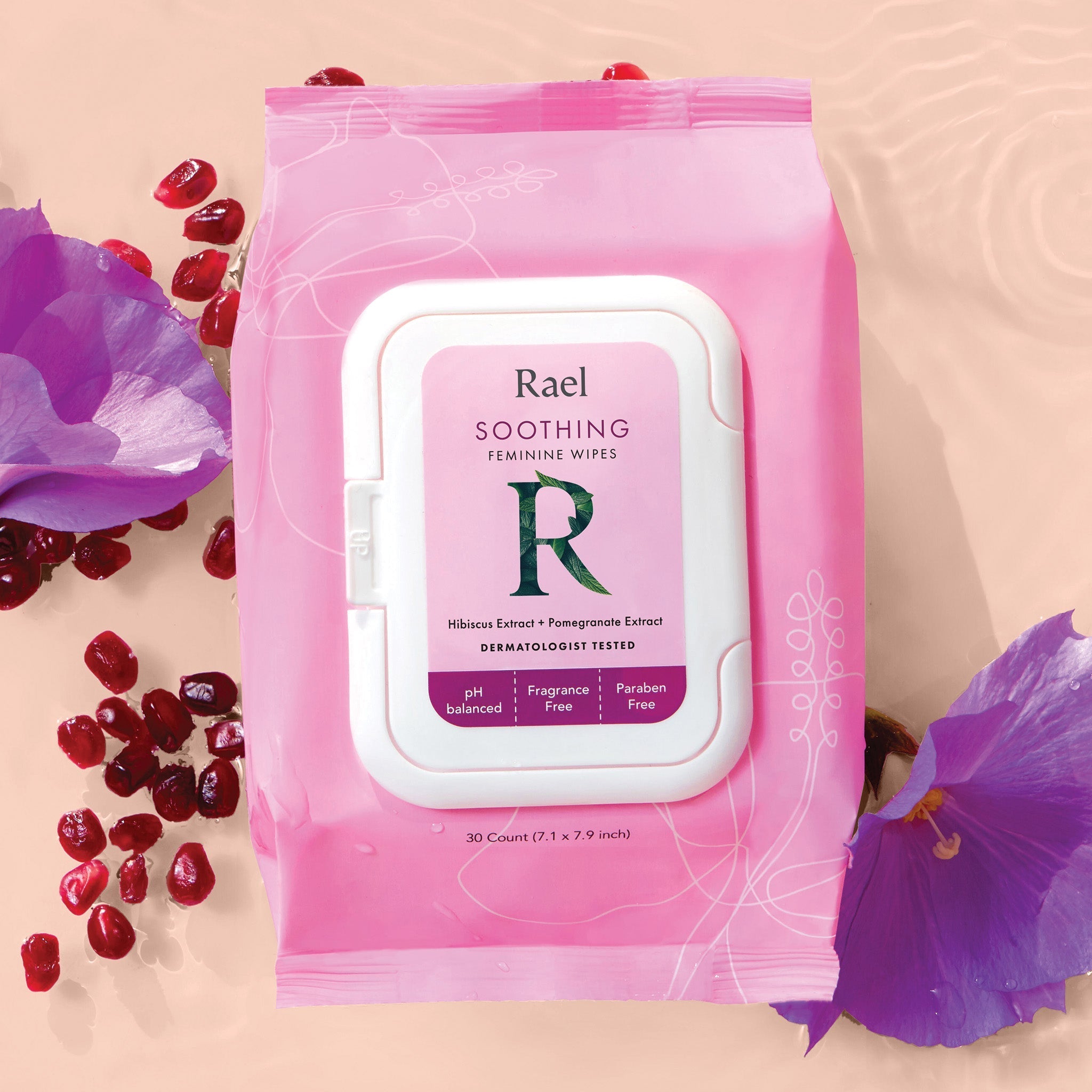 Soothing Feminine Wipes - 2 Pack C8